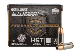 Federal Premium Personal Defense 30 Super Cary 100gr HST - Box of 20